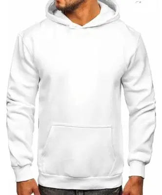 Pc Men's Fleece Plain Hoodie