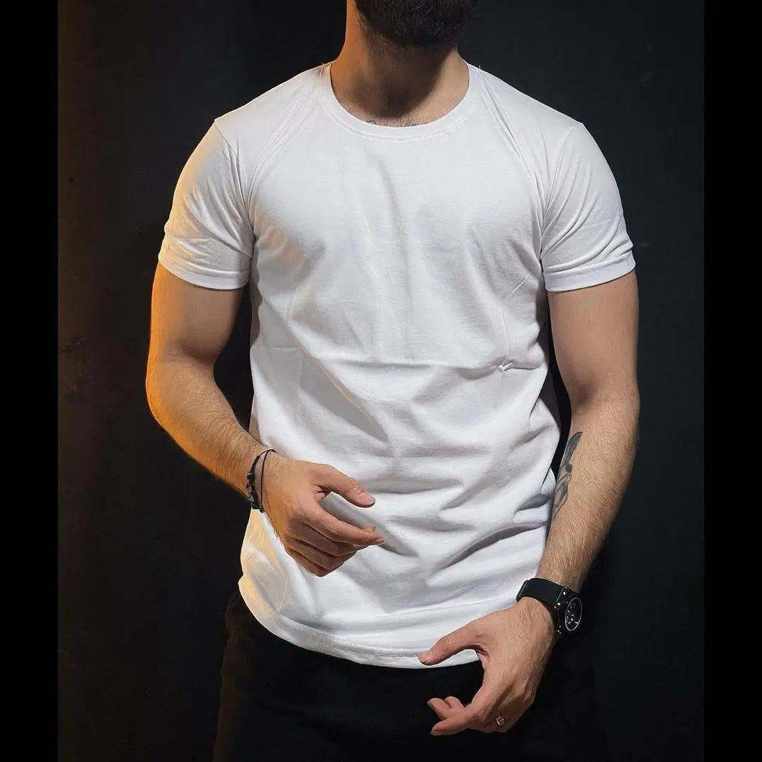 white fit T-Shirt