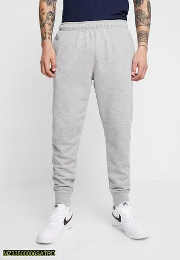 Stitched Cotton Jersey Plain Trouser